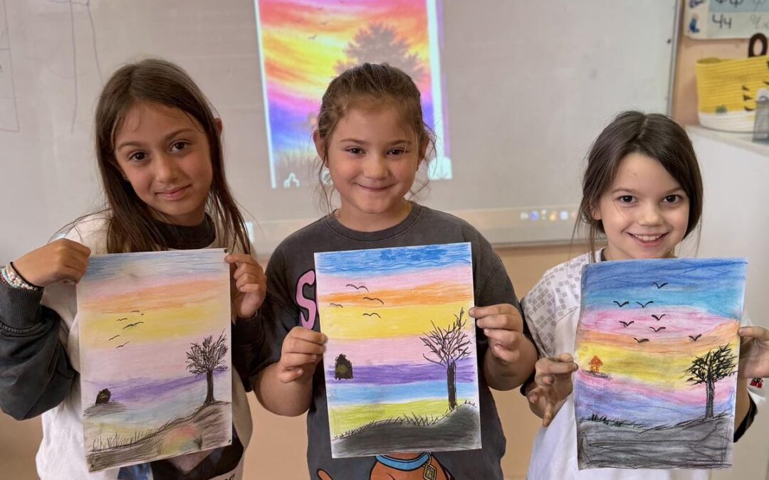 Чаробни залазак сунца