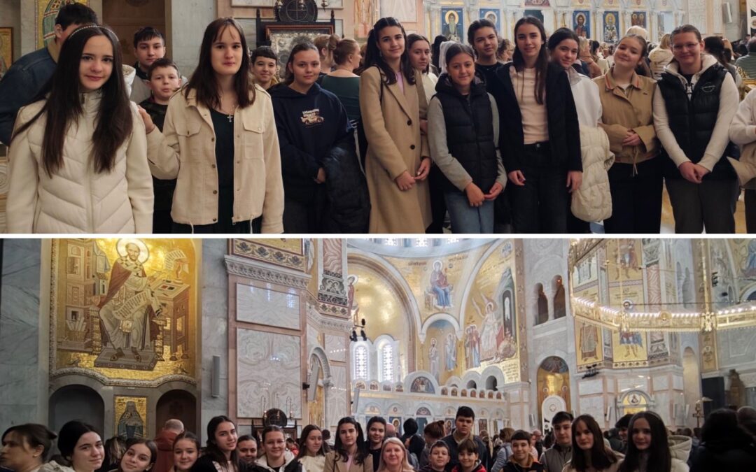 У посети Храму Светог Саве